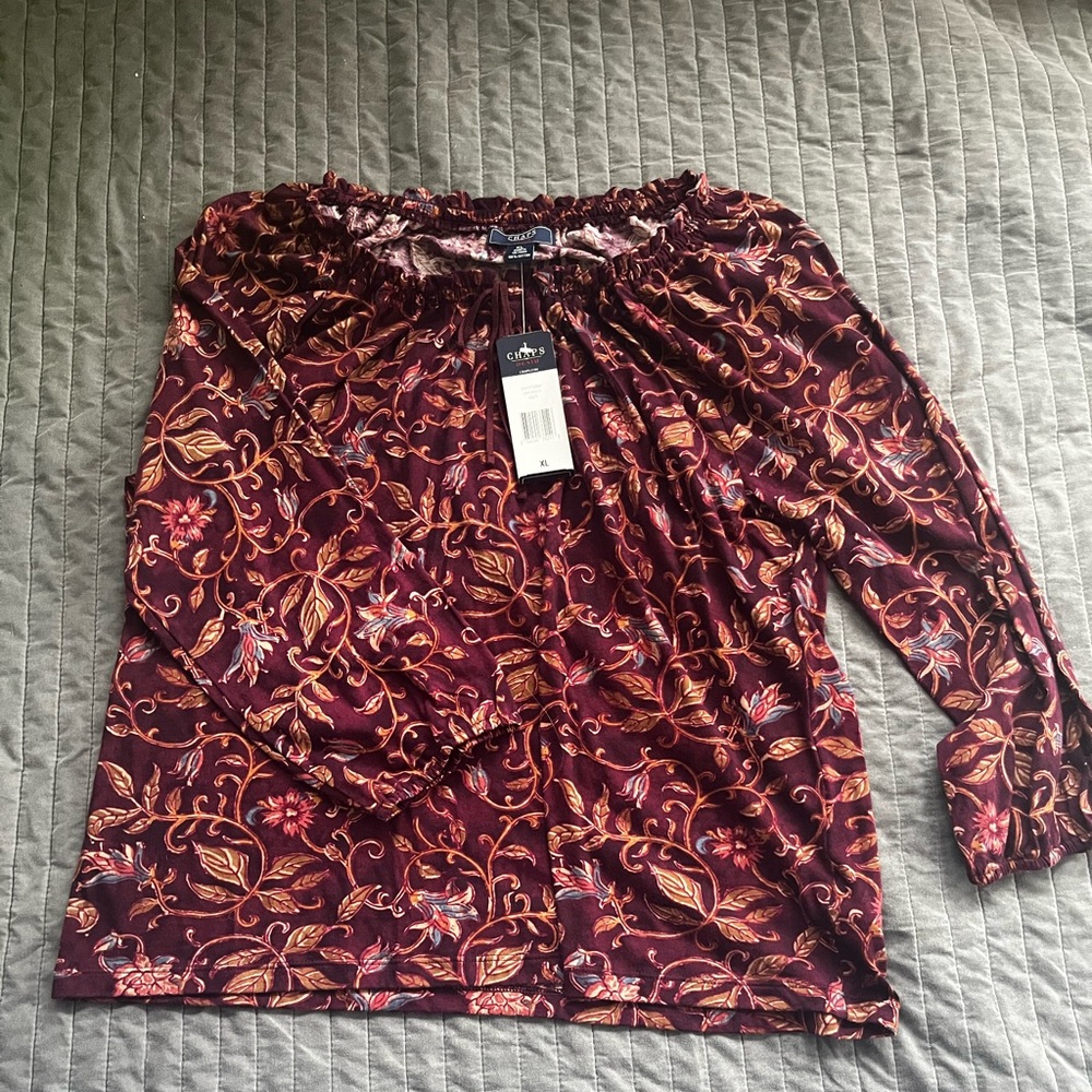 Chaps Peasant top